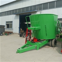 卧式双轴拌料机 油电两用tmr搅拌机 10方双轴混料机