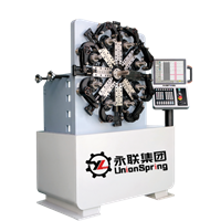 永联US-20弹簧机采用日本进口伺服电机