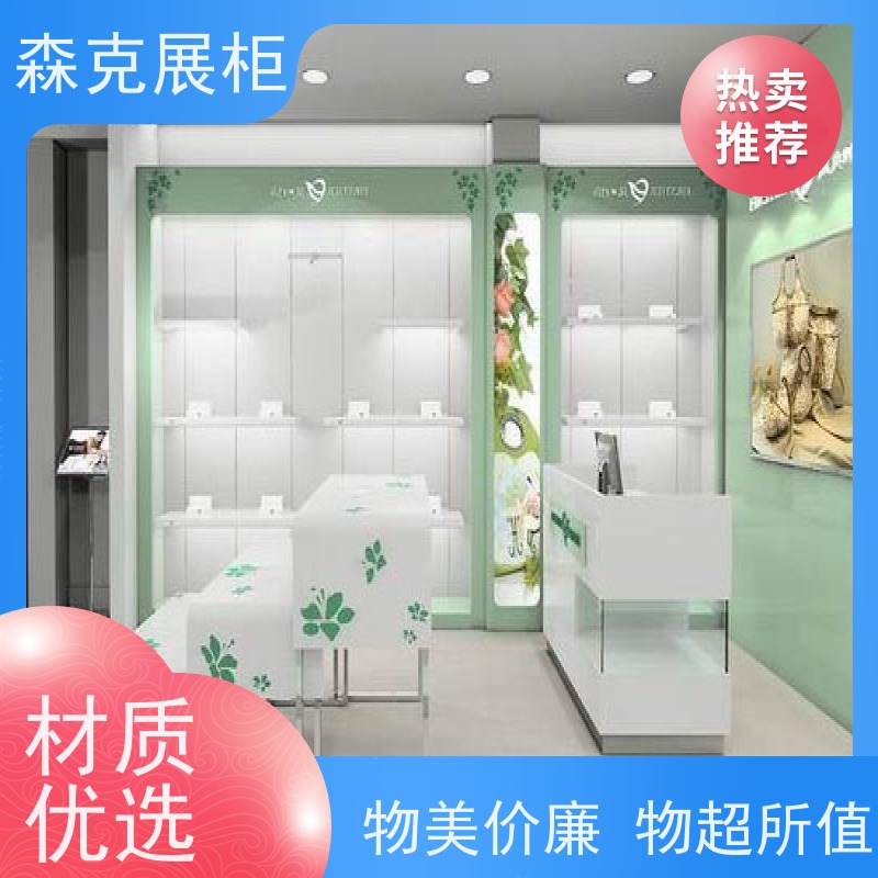 保定男装展柜 定做服装展柜厂家 烤漆男装森克 展示柜工厂