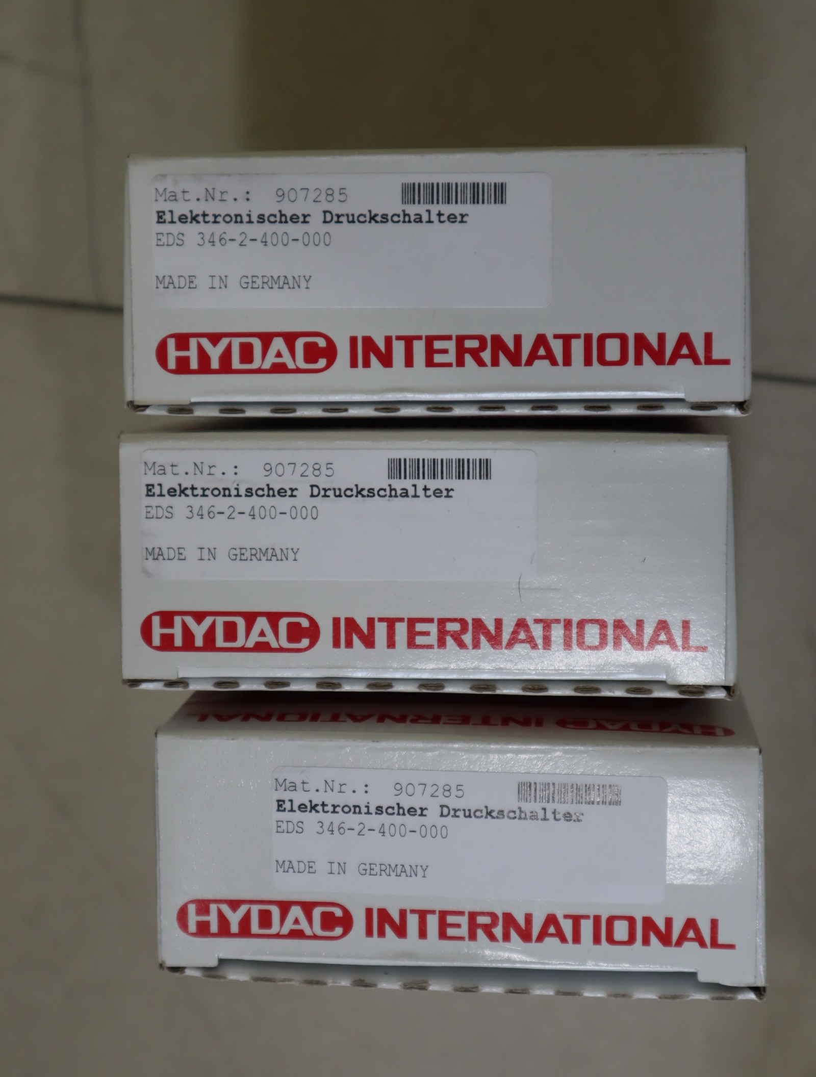 EDS346-2-400-000 907285 贺德克HYDAC压力温度传感器