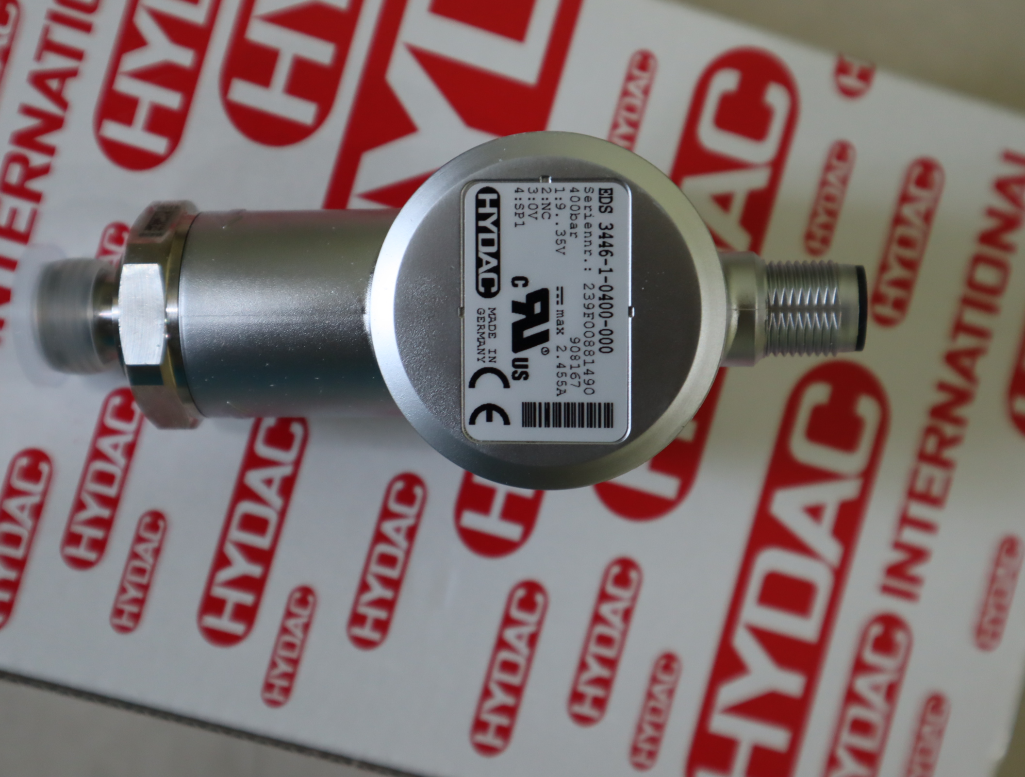 EDS3446-1-0400-000 908167 德国贺德克HYDAC压力温度传感器