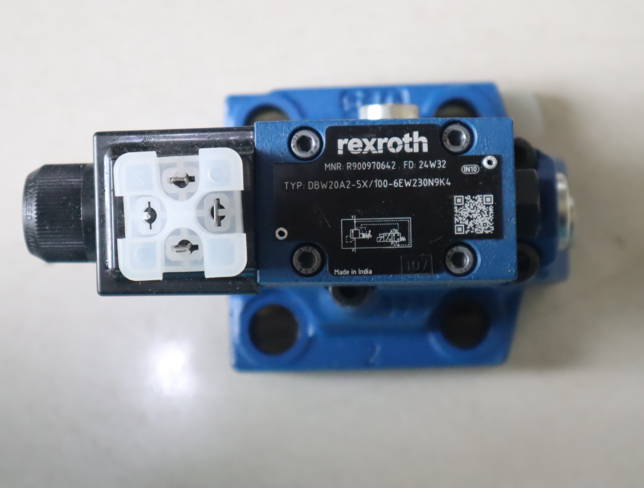 DBW20A2-52/100-6EW230N9K4 R900970642 力士乐REXROTH电磁溢流阀