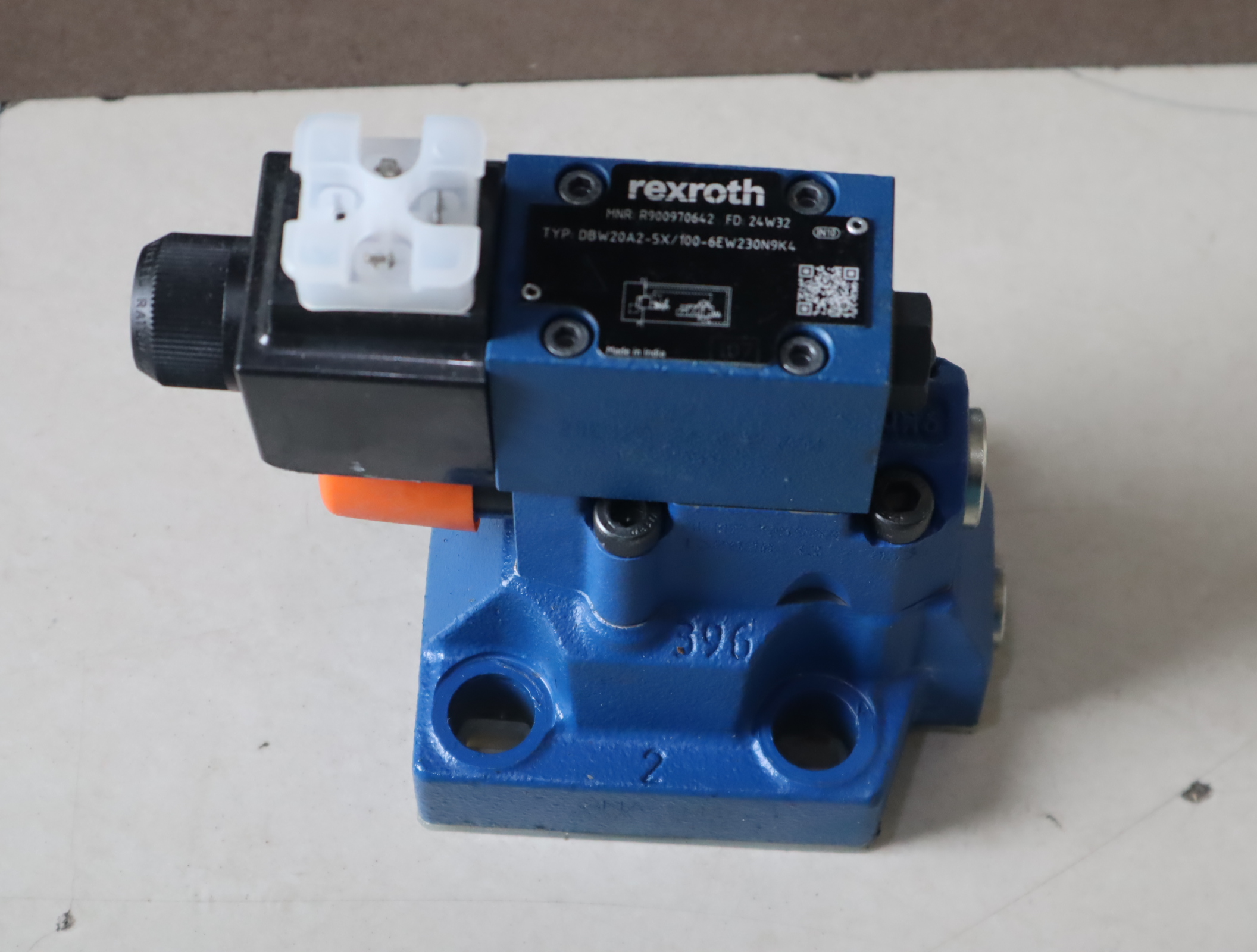 DBW20A2-52/100-6EW230N9K4 R900970642 力士乐REXROTH电磁溢流阀