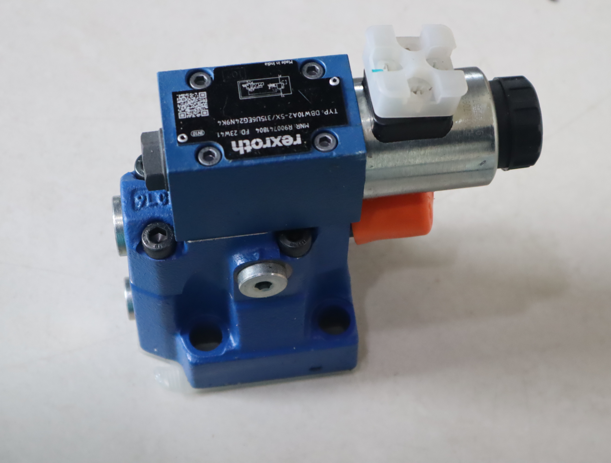 DBW10A2-52/315U6EG24N9K4 R900741804 力士乐REXROTH电磁溢流阀