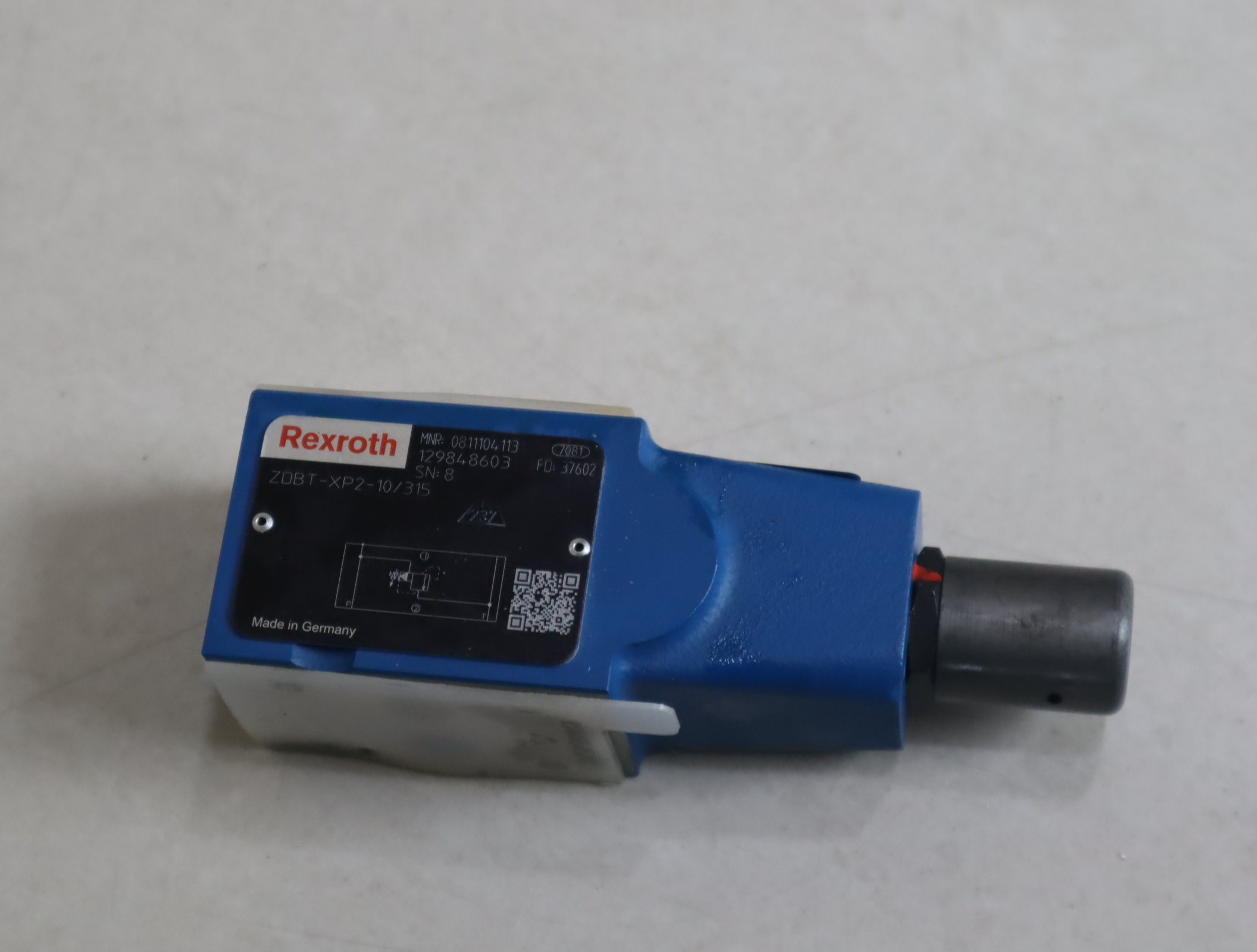 ZDBT-XP2-10/315 ZDBT-XP2-1X/315 0811104113 力士乐REXROTH阀