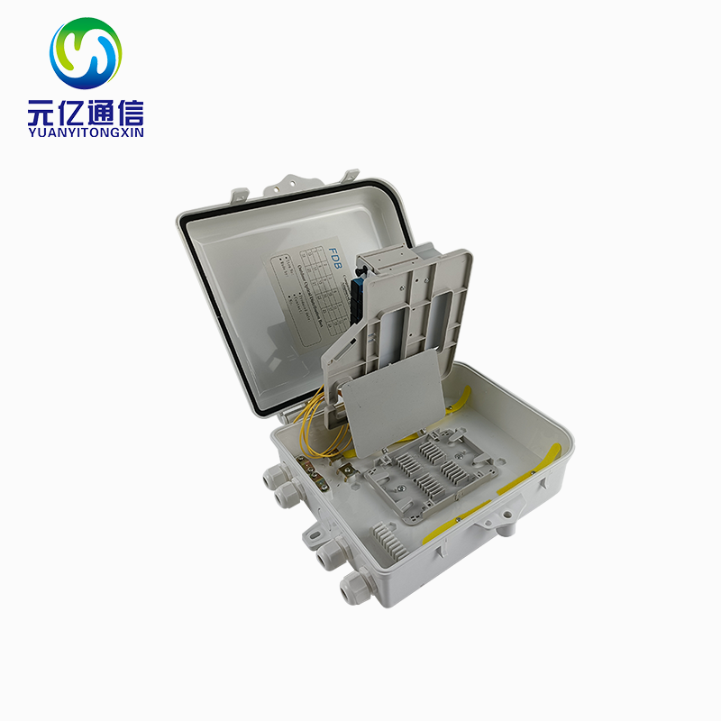 室内外插片式光纤16芯/24芯分线箱光纤分纤箱