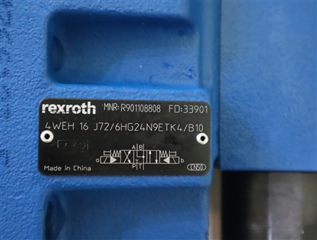 4WEH16J7X/6HG24N9ETK4/B10 R901108808 德国力士乐REXROTH电液阀