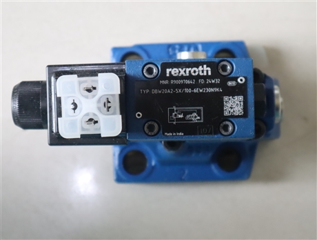 DBW20A2-5X/100-6EW230N9K4 R900970642 力士乐REXROTH电磁溢流阀