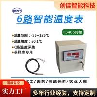 数显温度采集?CYCW-406果蔬保鲜贮存仓储化工温度监控厂家直供