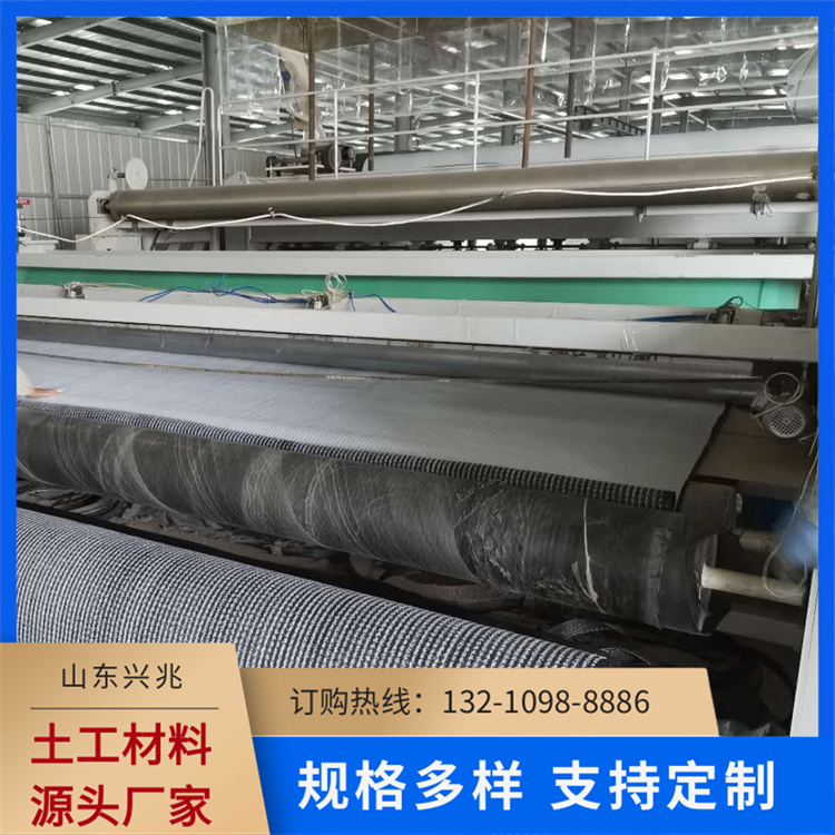 兴兆土工 源头厂家更优惠 河道治理人工湖防渗覆膜 复合防水毯