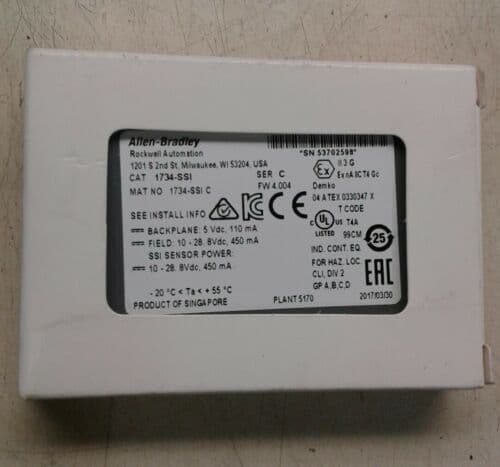 推荐：美国ab罗克韦尔1746-IM4