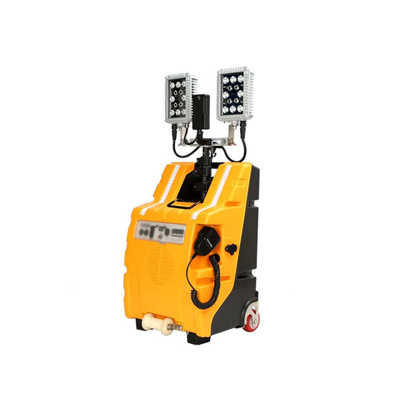 鼎轩照明SZSW2980多功能移动照明系统60W红蓝警示抢修工作灯LED