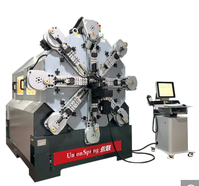 永联 US-1260R无凸轮弹簧机精密轴承部件，提高动作精度