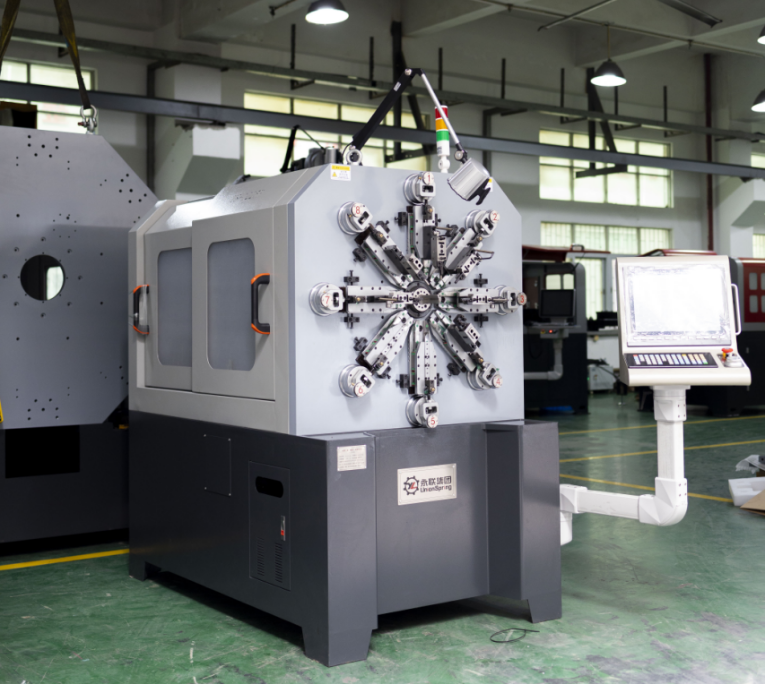 永联 US-1225R 无凸轮弹簧机 用于制造复杂形状的弹簧