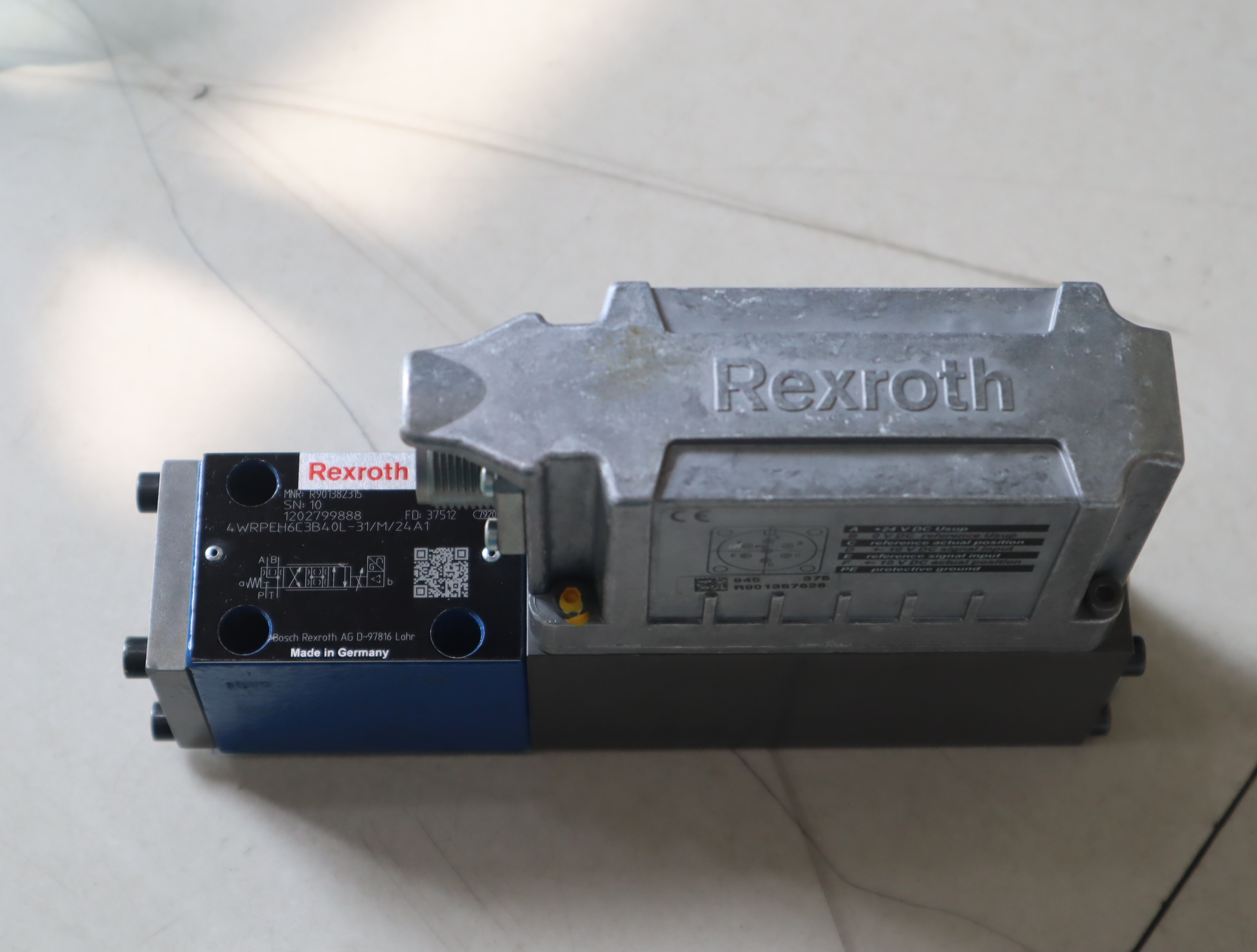 4WRPEH6C3B40L-31/M/24A1 R901382315 力士乐REXROTH比例伺服阀