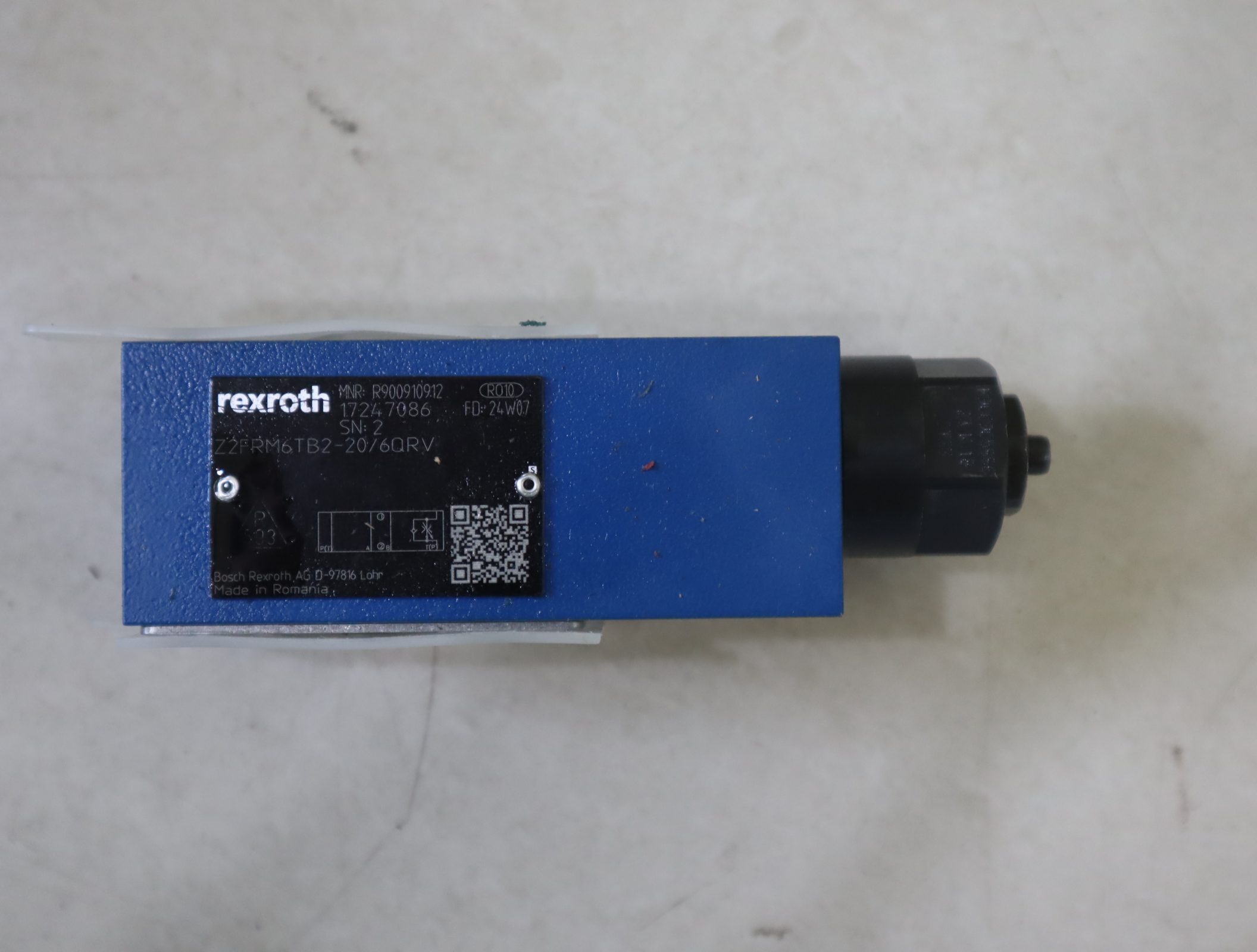 Z2FRM6TB2-20/6QRV R900910912 Z2FRM6TB2-2X/6QRV力士乐REXROTH阀