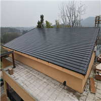 太阳能平面发电瓦 双玻钢化夹胶 光伏屋面瓦 bipv光伏建筑安装95w