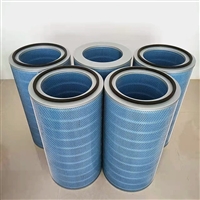 纳米阻燃防静电除尘滤筒 涂装生产线 激光焊接烟尘处理器覆膜滤芯