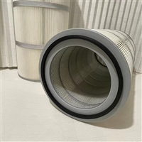 TFE覆膜除尘滤筒 除尘器滤筒 粉尘防油防水滤芯