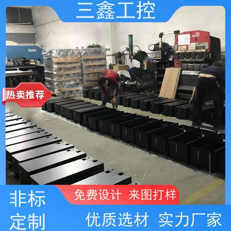深 圳三鑫嵌入式DVR监控机箱 钣金外壳加工 可按色版订做