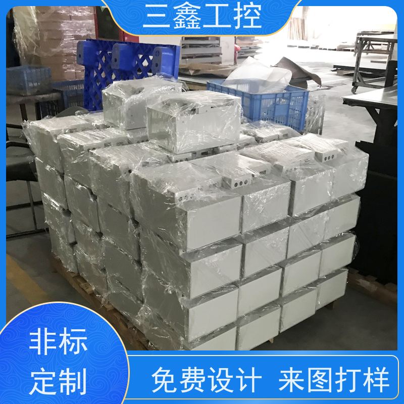 实体工厂2UDVR监控机箱 螺丝机外罩  表面阳极氧化 烤漆 