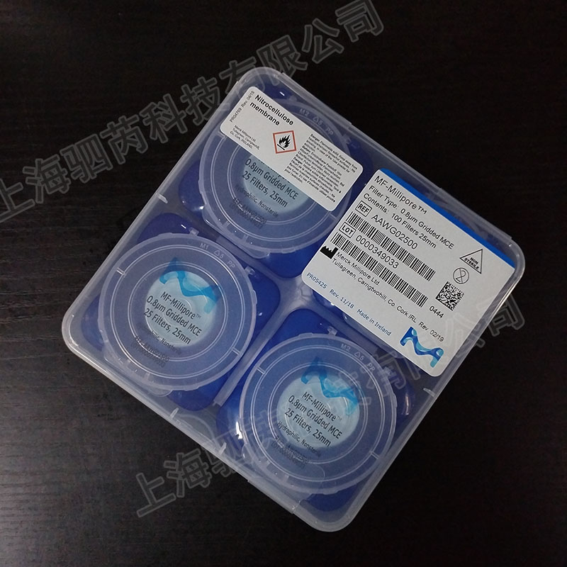  AAWG02500 默克 Millipore孔径0.8um混合纤维素亲水 白色 网格膜