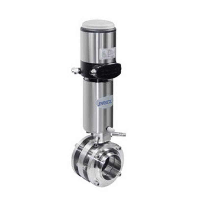 进口气动调节卫生级蝶阀 美国RETZ瑞茨