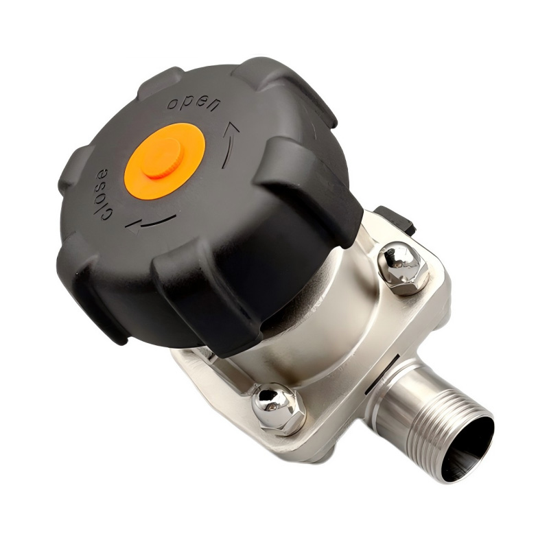 进口卫生级外螺纹隔膜阀 截止式隔断阀