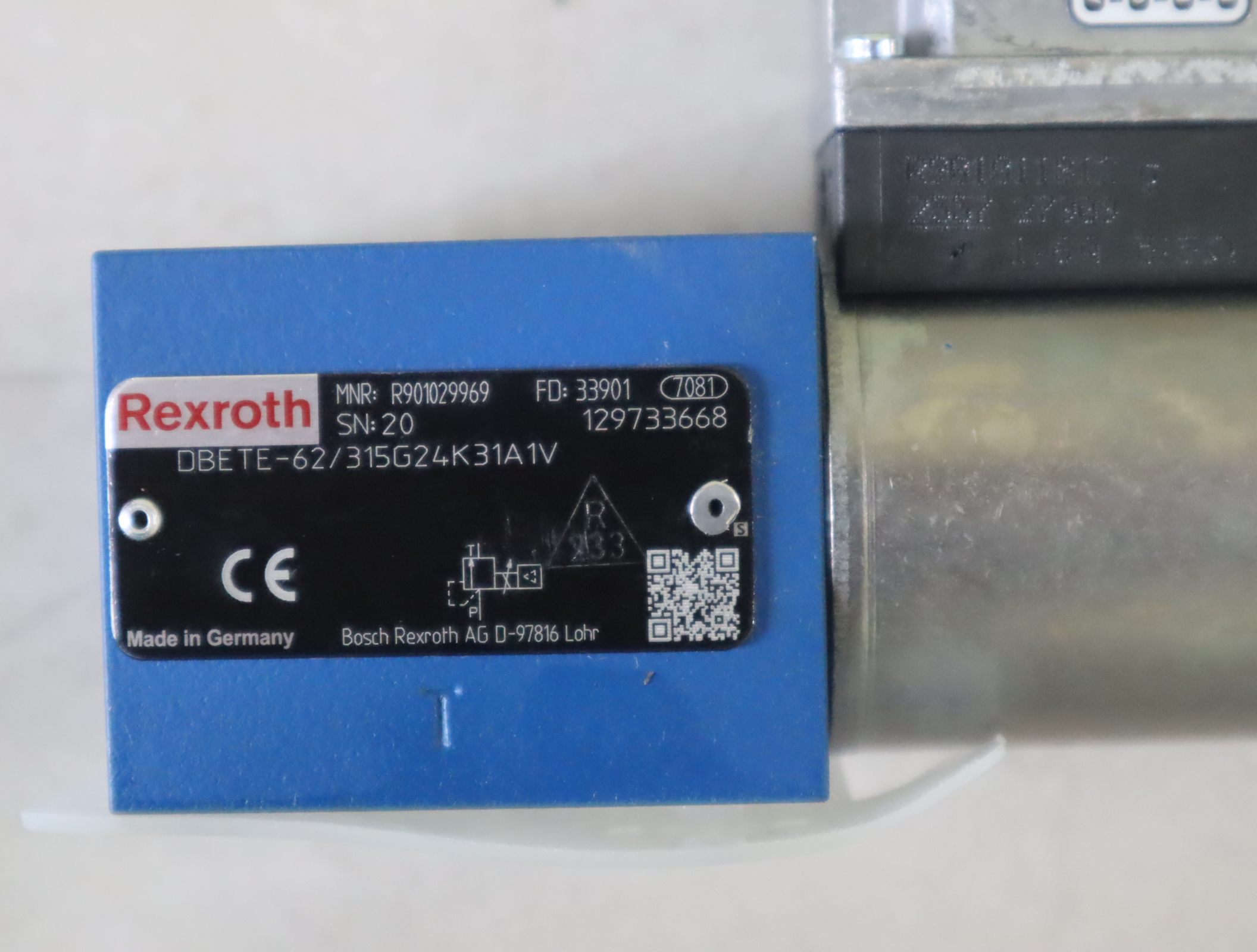 DBETE-62/315G24K31A1V R901029969 德国力士乐REXROTH比例阀