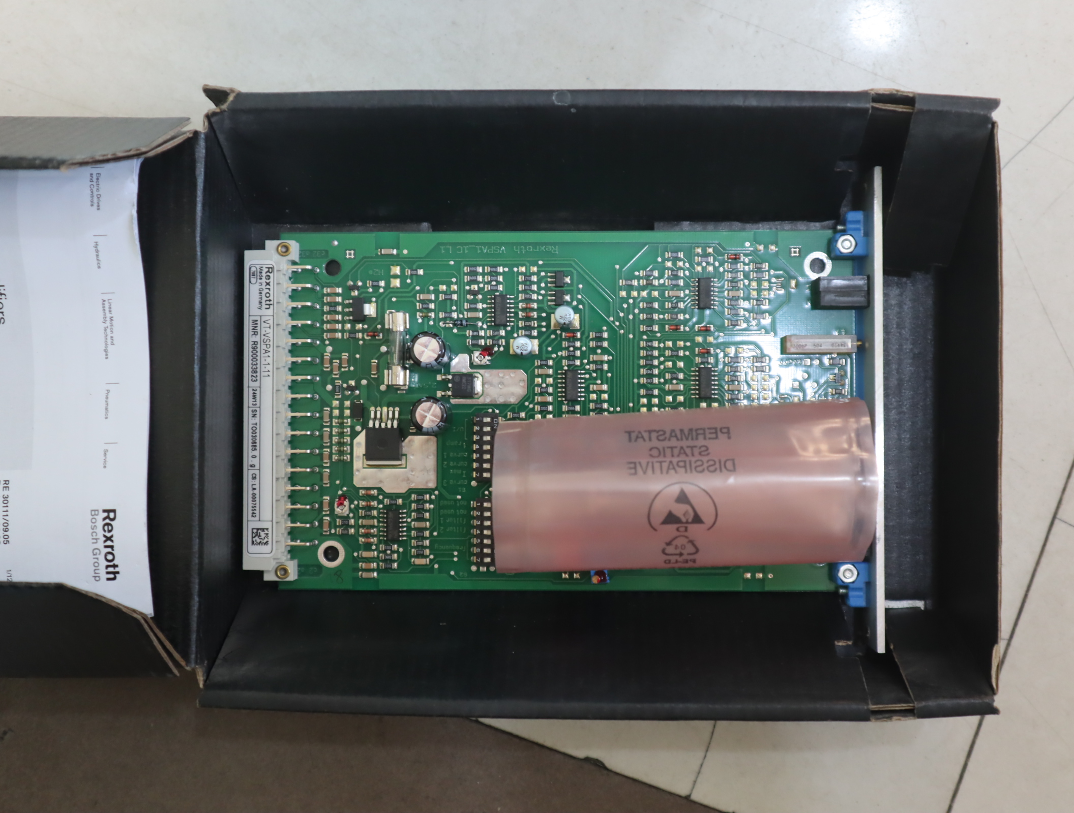 VT-VSPA1-1-11 VT-VSPA1-1-1X R900033823 力士乐REXROTH放大器