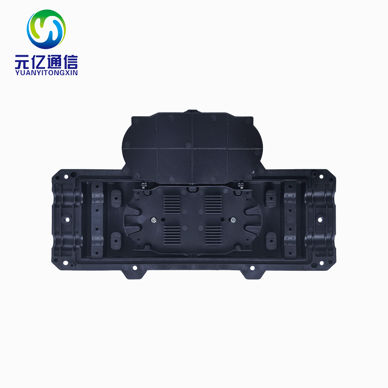 室外卧式光缆接头盒2进2出24芯防水光纤接续盒