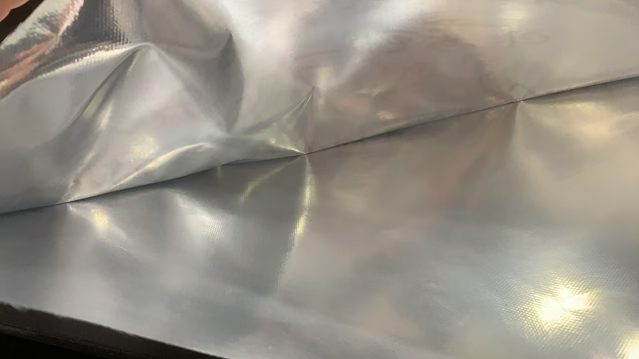 pe三边封复合袋高阻隔共挤膜铝箔真空隔热袋抗穿刺强度18N耐温200