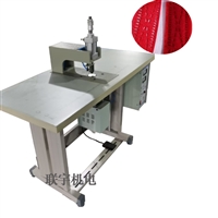 魔术贴织带焊接压合机器 超声波台式专用焊接机