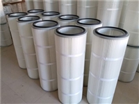  PTFE覆膜滤筒 喷砂机除尘滤芯 打磨工作台粉尘过滤筒