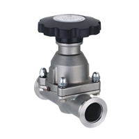 进口卫生级真空隔膜阀 负压管路隔断阀