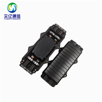 室外卧式2进2出48芯光纤接续盒