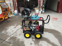 闯王管道疏通清洗机厂家  移动高压清洗机