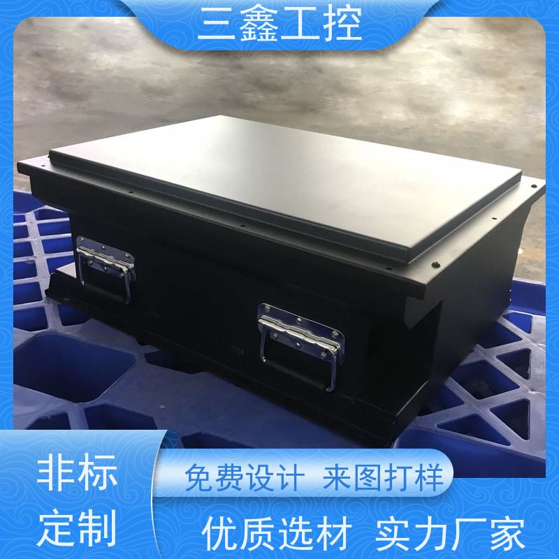 深 圳三鑫1U-4U铝面板机箱 螺丝机外罩  多硬盘位 TY-4UX喷塑工艺