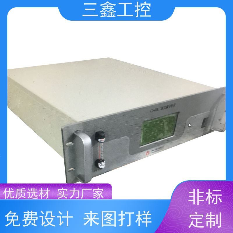 实体工厂2U锂电池机箱 钣金外壳加工 表面阳极氧化 烤漆 