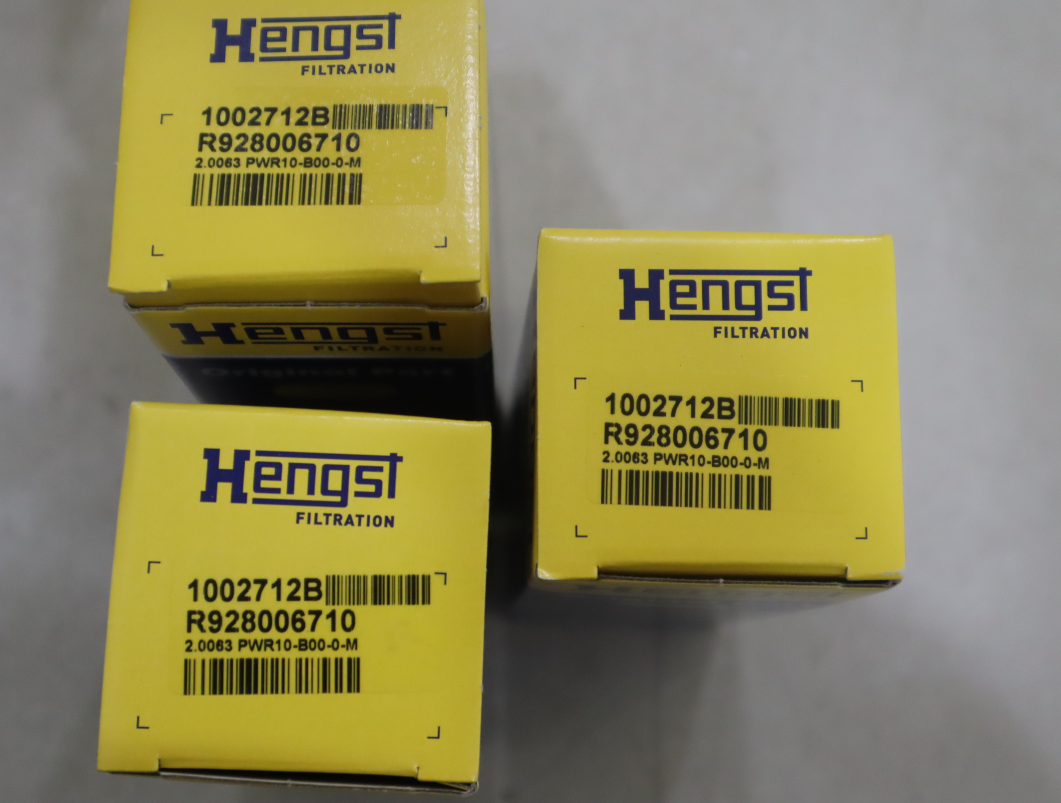 R928006710 2.0063 PWR10-B00-0-M 1002712B 汉格斯特HENGST滤芯