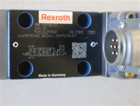 4WRPEH6C3B24L-31/M/24A1 R901382313 德国力士乐REXROTH伺服阀
