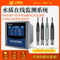 水质在线检测仪 电极法余氯浊度传感器 污水氨氮实时监测分析仪