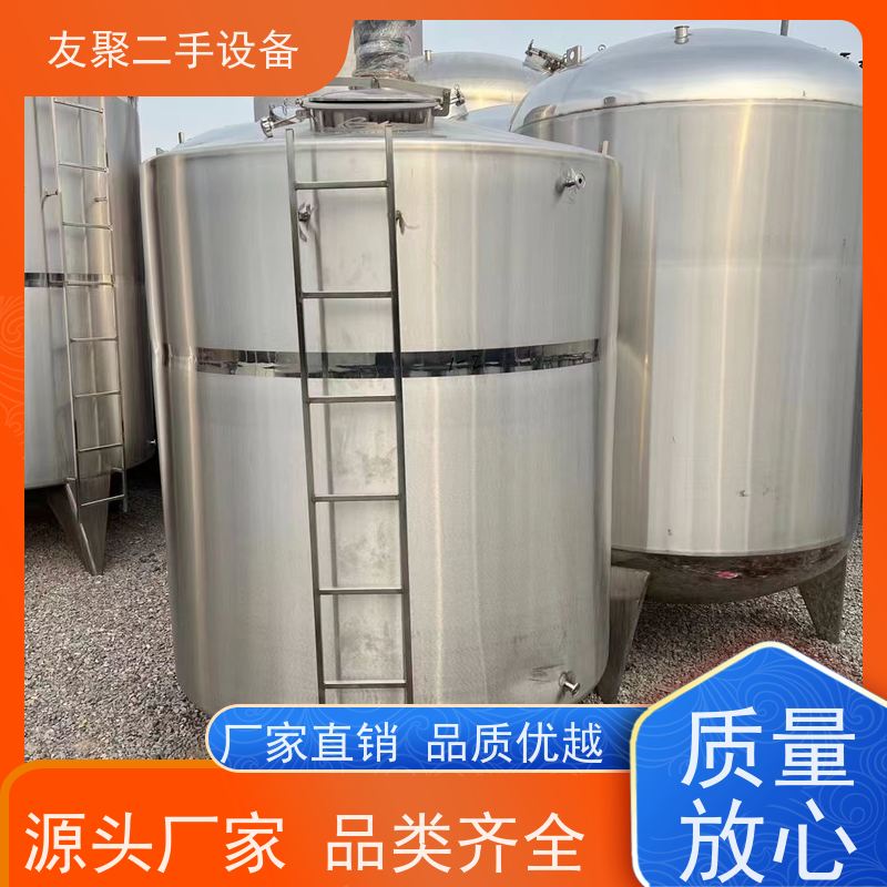耐高温 支持定制 立式酿酒食品卫生级单层罐  流体设备 二手化工储罐