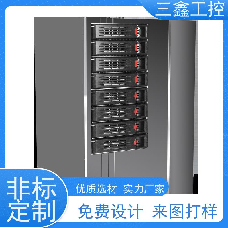 实体工厂机架式服务器机箱 螺丝机外壳  来图定制加工