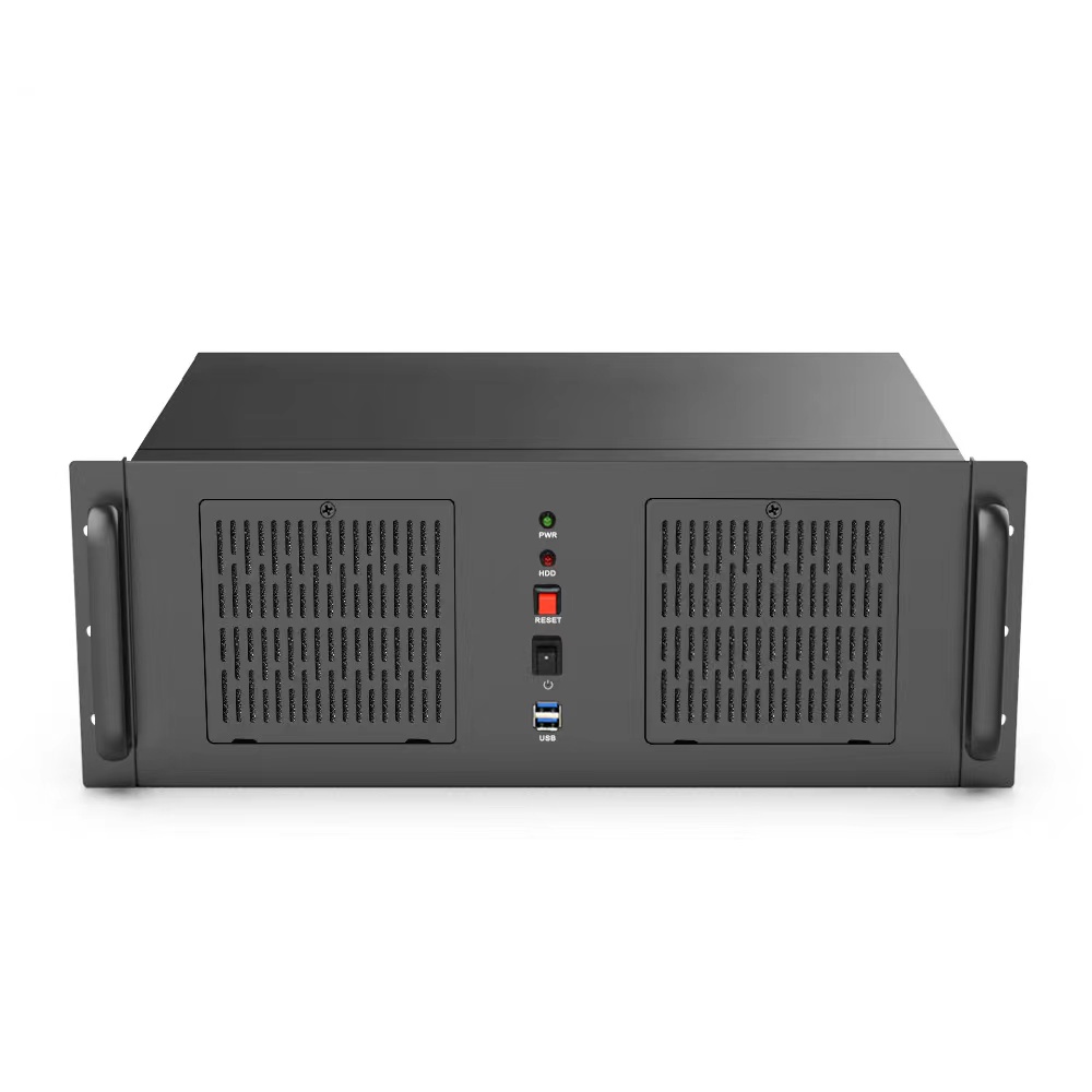 深 圳三鑫1U2U3U4U不锈钢电源机箱 机柜外壳 多硬盘位 TY-4UX喷塑工艺