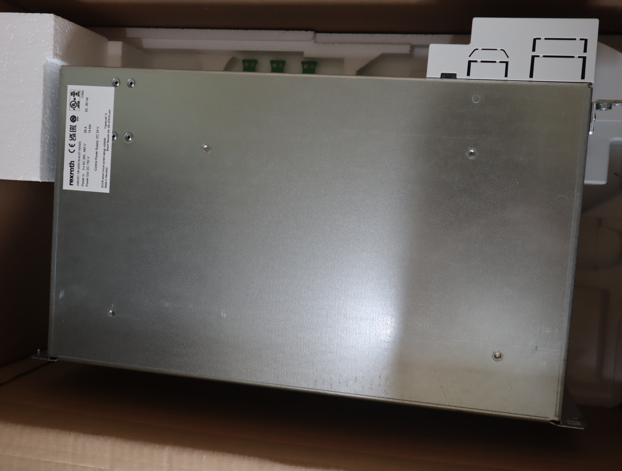 R911297460 HMV01.1R-W0018-A-07-NNNN 力士乐REXROTH电源设备