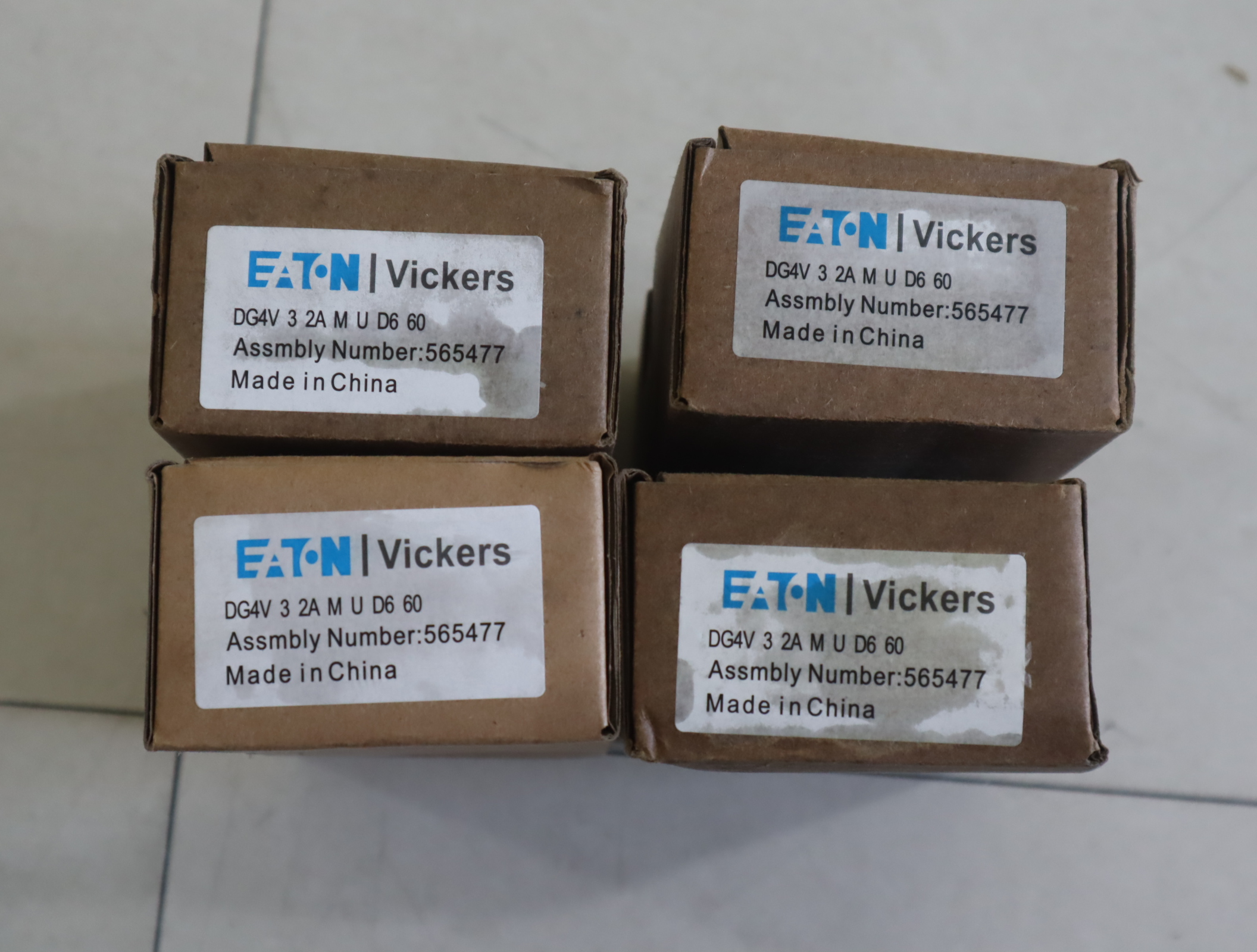 DG4V 3 2A M U D6 60 565477 美国威格士VICKERS电磁阀