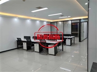 池州成品铝合金玻璃隔断款式&池州双玻内置百叶隔断价格&隔爵订制