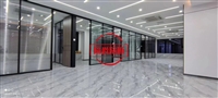蚌埠铝合金玻璃隔断/双玻内置百叶隔断报价/成品单玻隔墙价格