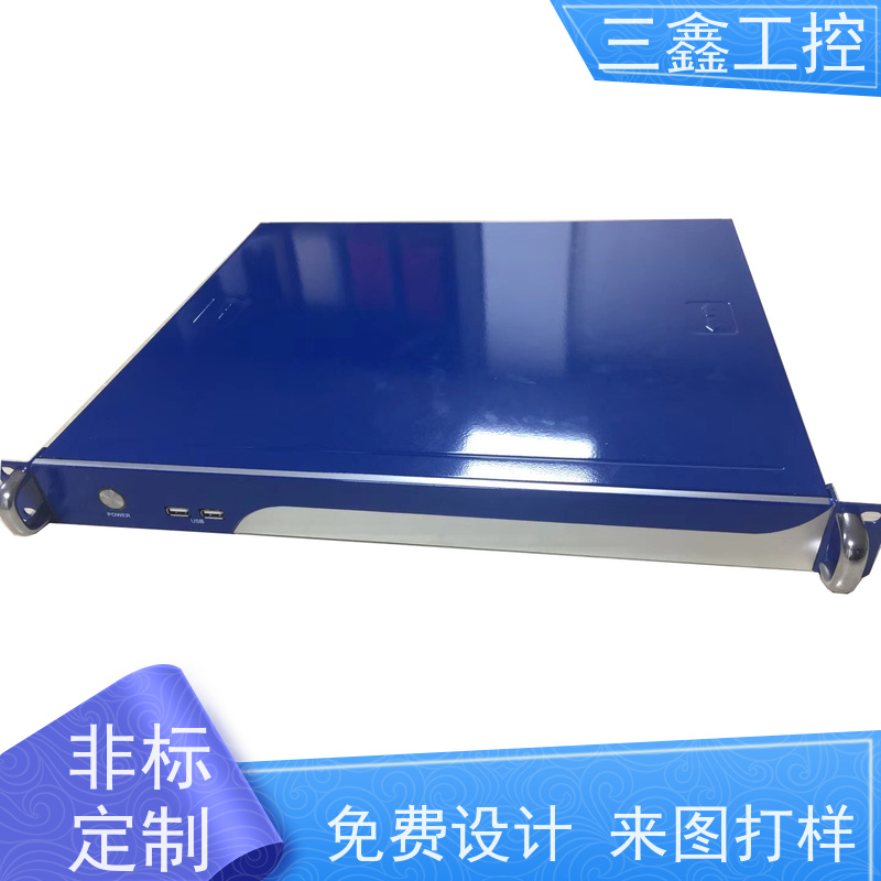 厂家供应机架式工业铝机箱 钣金外壳加工 可按色版订做